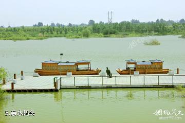 西安灞桥生态湿地公园-亲水码头照片