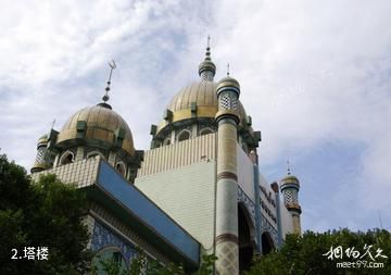 乌鲁木齐汗腾格里清真寺-塔楼照片