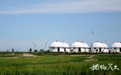 内蒙古科尔沁草原旅游攻略之草原风车和蒙古包