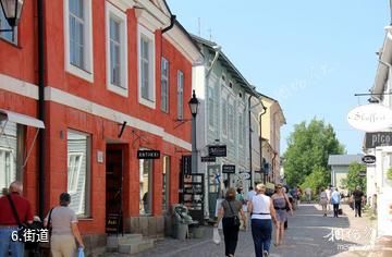 芬兰波尔沃古城-街道照片