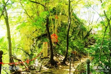 陇县龙门洞森林公园-定心峰照片
