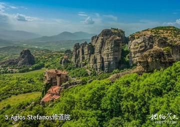 希腊迈泰奥拉修道院-Agios Stefanos修道院照片