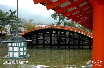 日本嚴島神社-反橋照片
