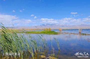 青海托素湖照片