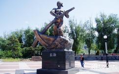 延邊圖們江公園旅遊攻略之雕塑