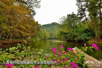 貴陽阿哈湖國家濕地公園照片