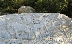 山西灵石红崖峡谷旅游攻略之石刻画