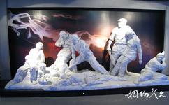 侵華日軍第七三一部隊罪證陳列館旅遊攻略之陳列館雕塑