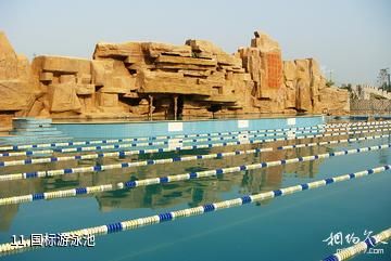 大庆北国温泉养生休闲广场-国标游泳池照片