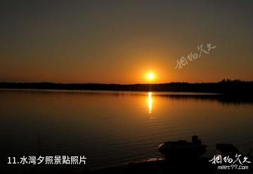 鄂爾多斯巴圖灣-水灣夕照照片