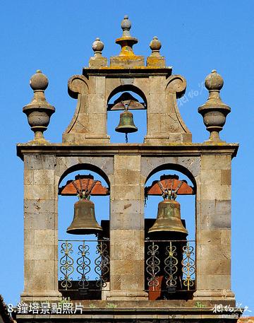 西班牙拉古納的聖克斯托瓦爾-鐘塔照片