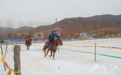 本溪东风湖冰雪大世界旅游攻略之雪地骑马