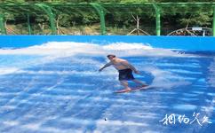 南京歡樂水魔方水上主題樂園旅遊攻略之滑板衝浪