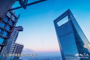 上海环球金融中心观光厅照片