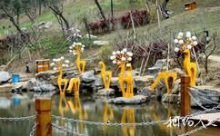 广西金城江公园旅游攻略之小鹿灯喷泉