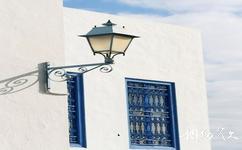 突尼西亞藍白小鎮旅遊攻略之燈