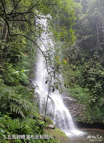 廣西大桂山國家森林公園-五馬歸槽瀑布照片
