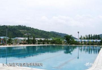 郴州悅來溫泉-大型露天溫泉池照片