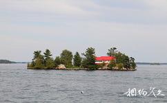 加拿大千島湖旅遊攻略之湖中別墅