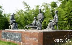广东河源苏家围古村旅游攻略之四苏青铜塑像