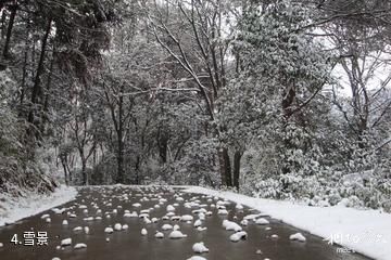 常德嘉山风景区-雪景照片