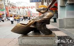 廣州上下九步行街旅遊攻略之雕塑