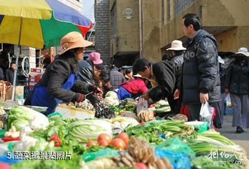 西藏沖賽康-蔬菜攤照片