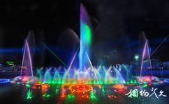 凤县凤凰湖旅游攻略之音乐喷泉