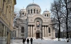 立陶宛考納斯古城旅遊攻略之聖米迦勒大天使教堂