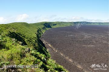 厄瓜多尔加拉帕戈斯群岛-sierra negra火山口照片