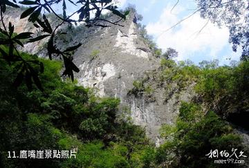 安康中壩大峽谷景區-鷹嘴崖照片