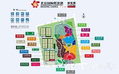 北京順義國際鮮花港旅遊攻略之遊覽圖