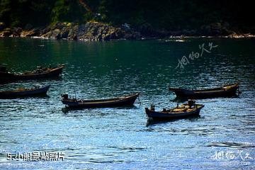 大連長海小水口森林公園-小船照片