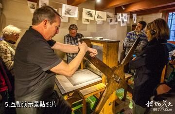 阿姆斯特丹倫勃朗故居博物館-互動演示照片