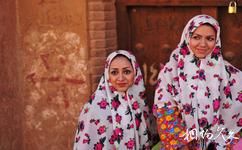伊朗卡尚市旅遊攻略之彩色頭巾