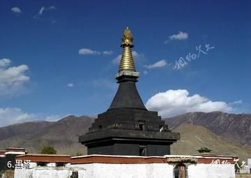 西藏桑耶寺-黑塔照片