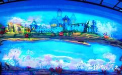 杭州烂苹果乐园旅游攻略之海洋投影墙