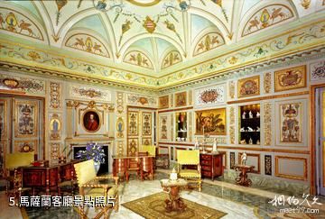 摩納哥親王宮-馬薩蘭客廳照片