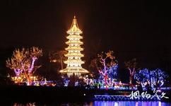南京白鷺洲公園旅遊攻略之夜景