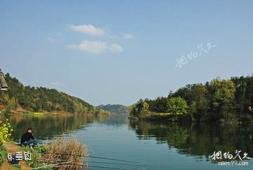 汉中南沙河风景区-垂钓照片