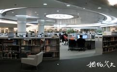 香港城市大学校园概况之图书馆内部