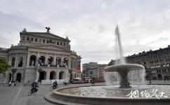 德国法兰克福城旅游攻略之歌剧院喷泉