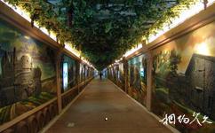 青岛葡萄酒博物馆旅游攻略之世界著名酒庄浮雕展示区