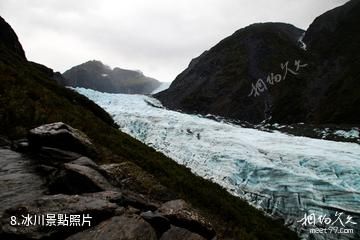紐西蘭福克斯冰川-冰川照片