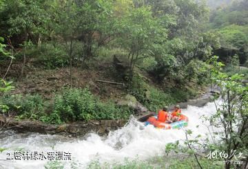 佛山三水九道谷漂流-密林绿水寨漂流照片