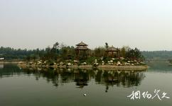 西安漢城湖旅遊攻略之湖心島