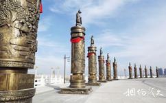 青銅峽中華黃河樓旅遊攻略之十二生肖圖騰柱
