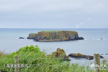 北愛爾蘭卡里克空中索橋-風景照片