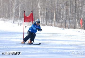 牙克石鳳凰山滑雪場-雪撬照片