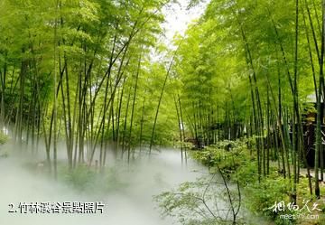 永州藍山雲冰山景區-竹林溪谷照片